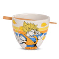 Productafbeelding Dragon Ball - Goku Ramen Kom met Eetstokjes