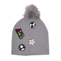 Productafbeelding Super Mario - Iconen Muts met Pompon Grijs