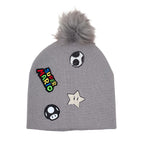 Productafbeelding Super Mario - Iconen Muts met Pompon Grijs