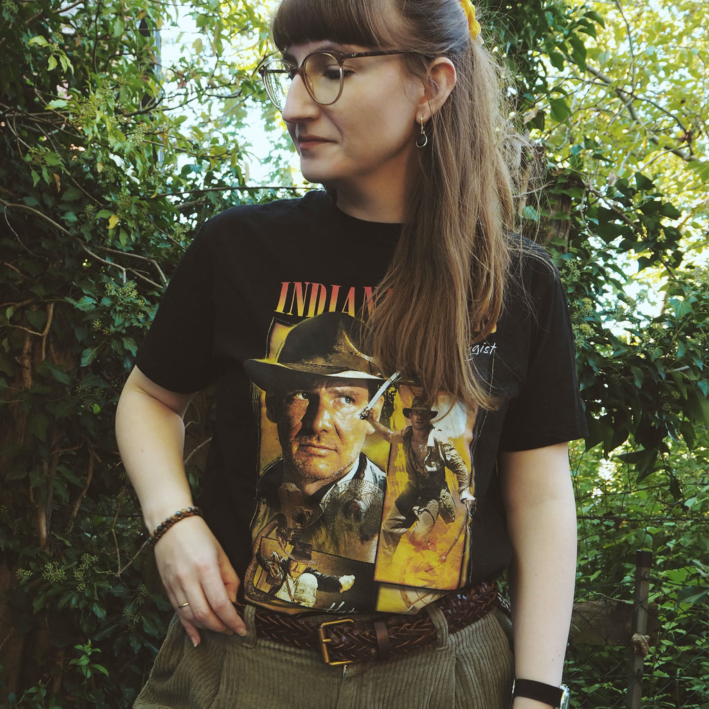 Productafbeelding Indiana Jones - Hommage T-Shirt Zwart
