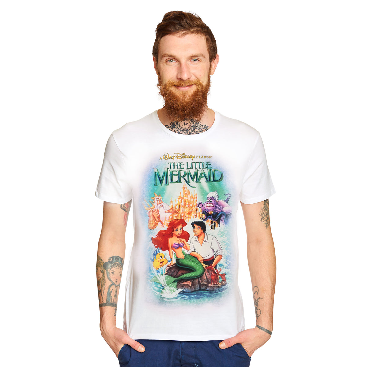 Productafbeelding Ariël - Klassiek Poster T-Shirt wit