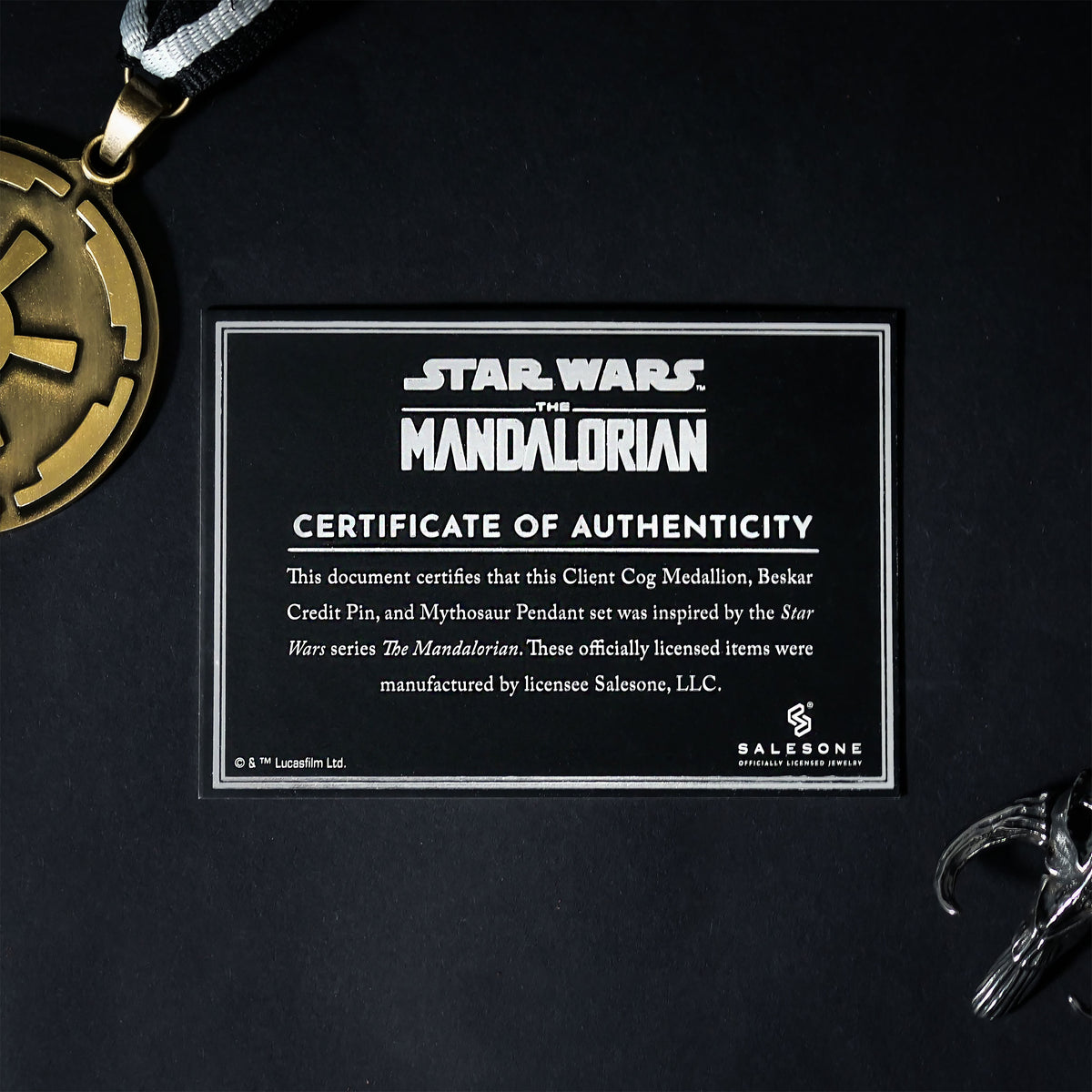 Productafbeelding Mandalorian Bounty Hunter Sieraden Set Deluxe - Star Wars The Mandalorian