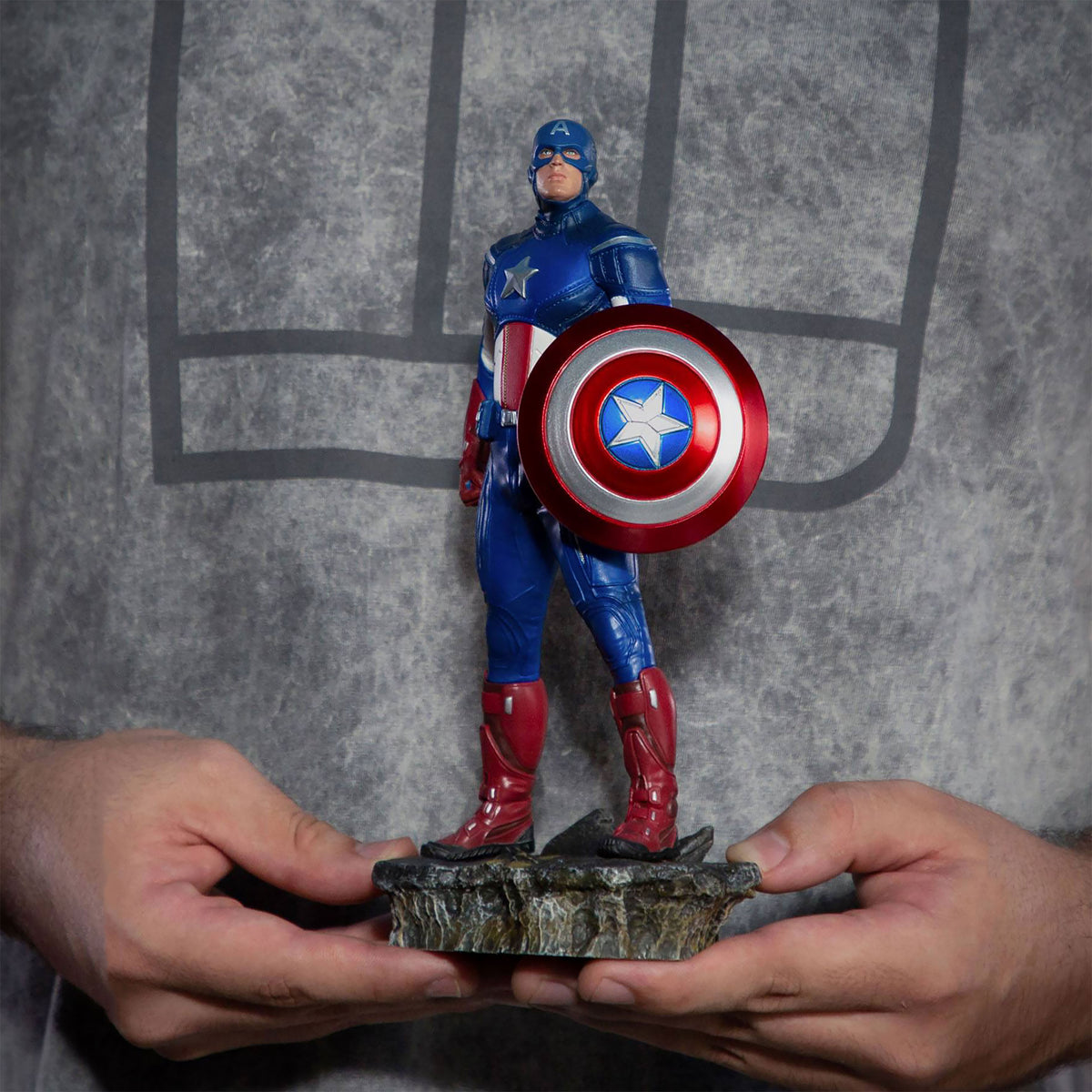 Productafbeelding Captain America - The Infinity Saga Battle of NY BDS Art Scale Statue 1:10