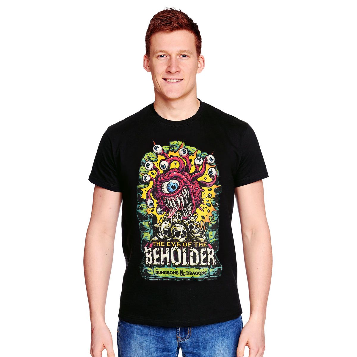 Productafbeelding Dungeons & Dragons - Beholder T-Shirt zwart