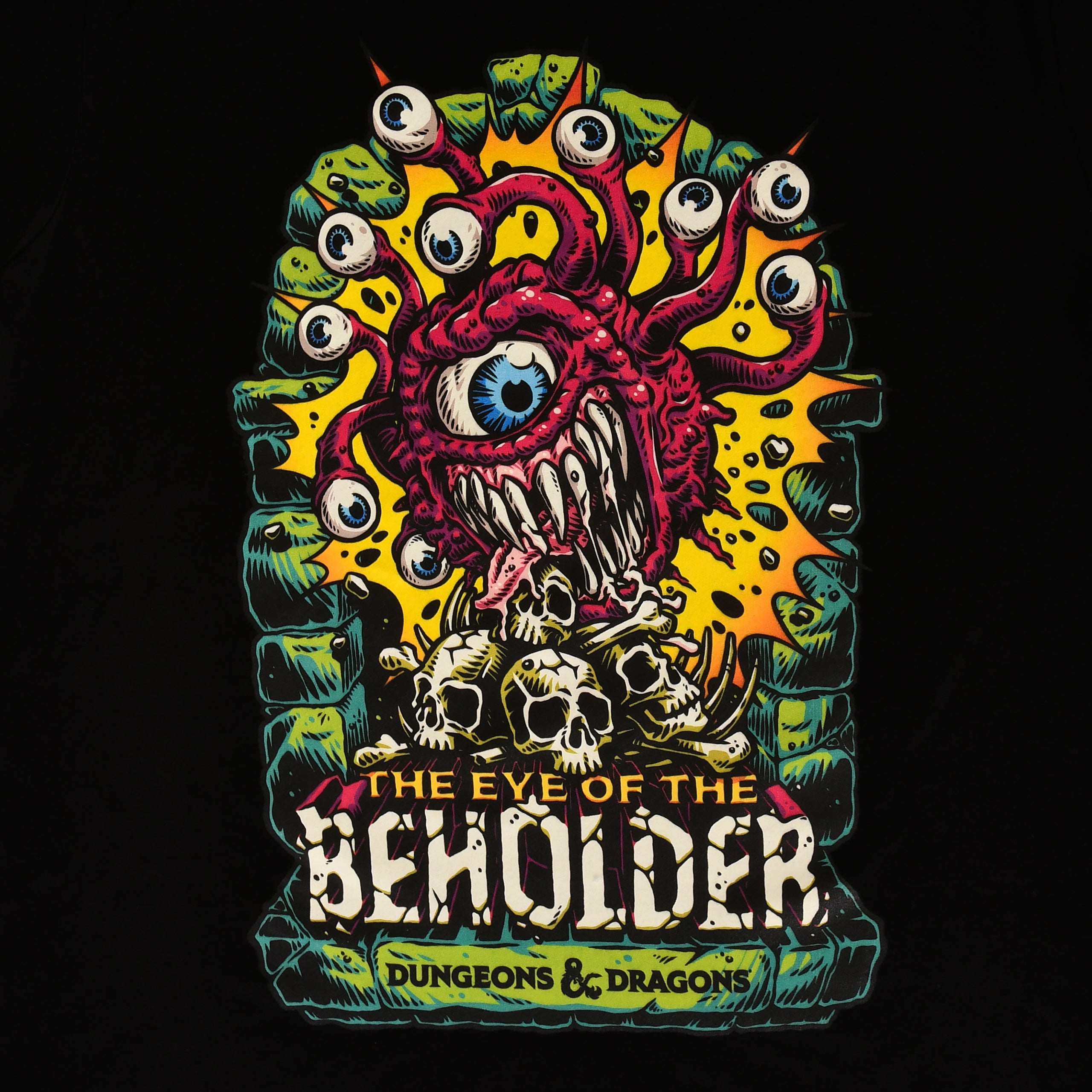 Productafbeelding Dungeons & Dragons - Beholder T-Shirt zwart