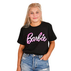 Productafbeelding Barbie - Gesmolten Logo T-Shirt zwart