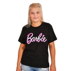 Productafbeelding Barbie - Gesmolten Logo T-Shirt zwart