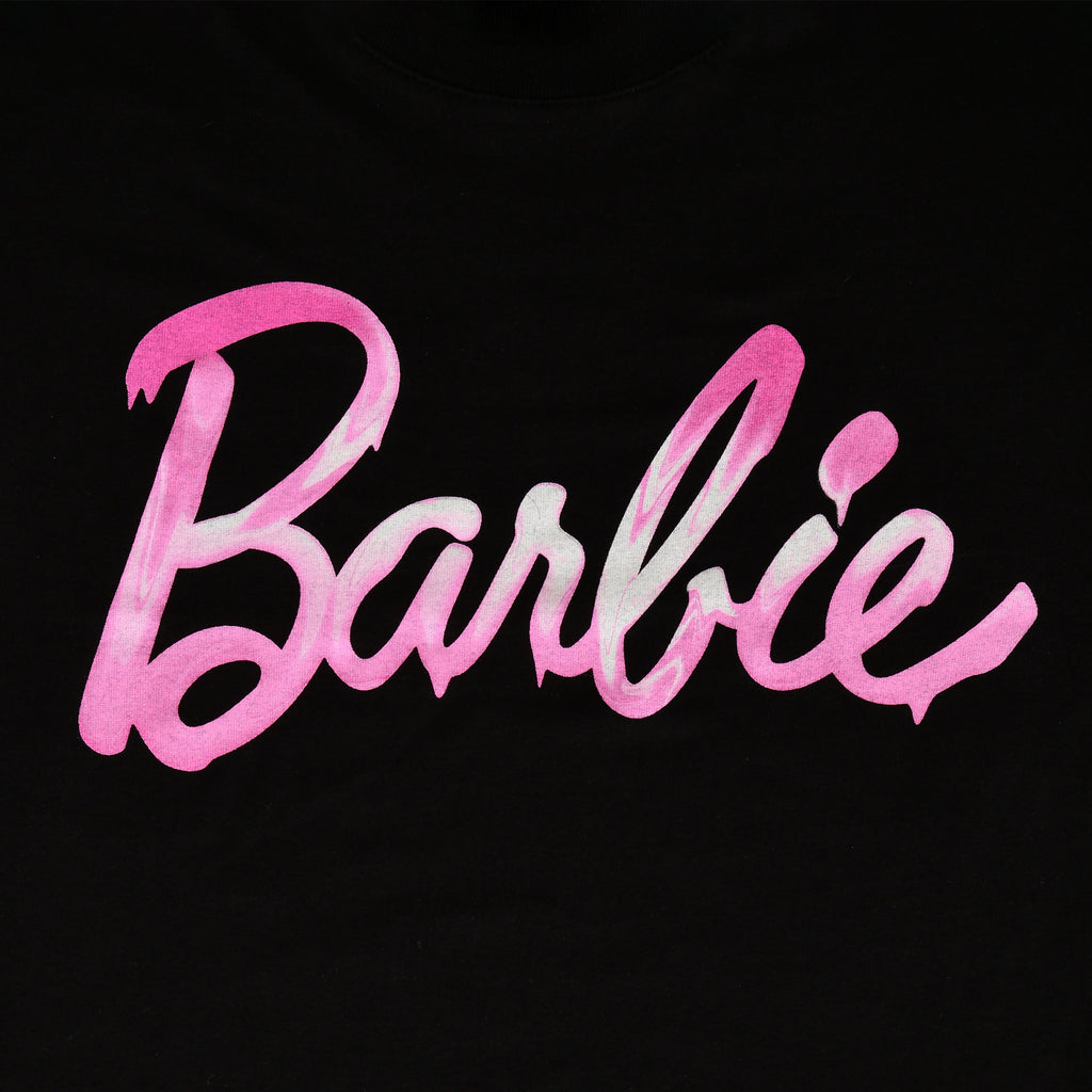 Productafbeelding Barbie - Gesmolten Logo T-Shirt zwart