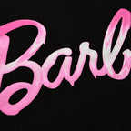 Productafbeelding Barbie - Gesmolten Logo T-Shirt zwart