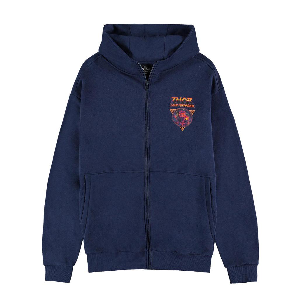 Productafbeelding Thor: Love and Thunder - Logo Hoodie blauw