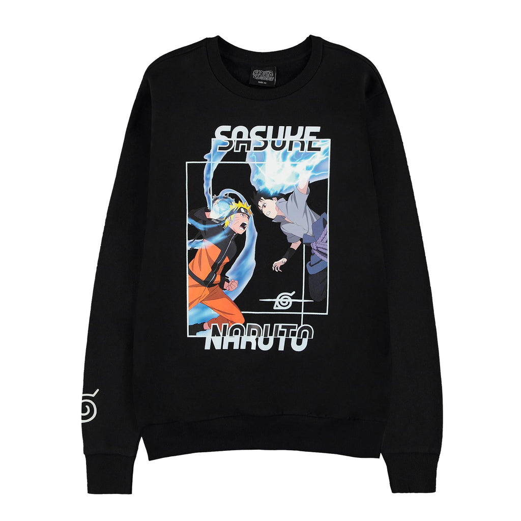 Productafbeelding Naruto Shippuden - Sasuke vs Naruto Trui Zwart