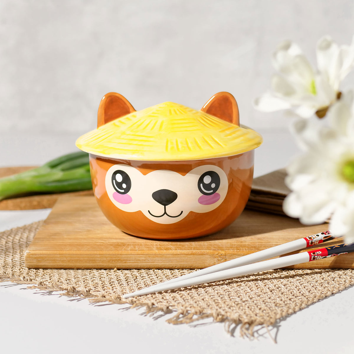 Productafbeelding Alpaca Kawaii Kom met deksel voor anime fans