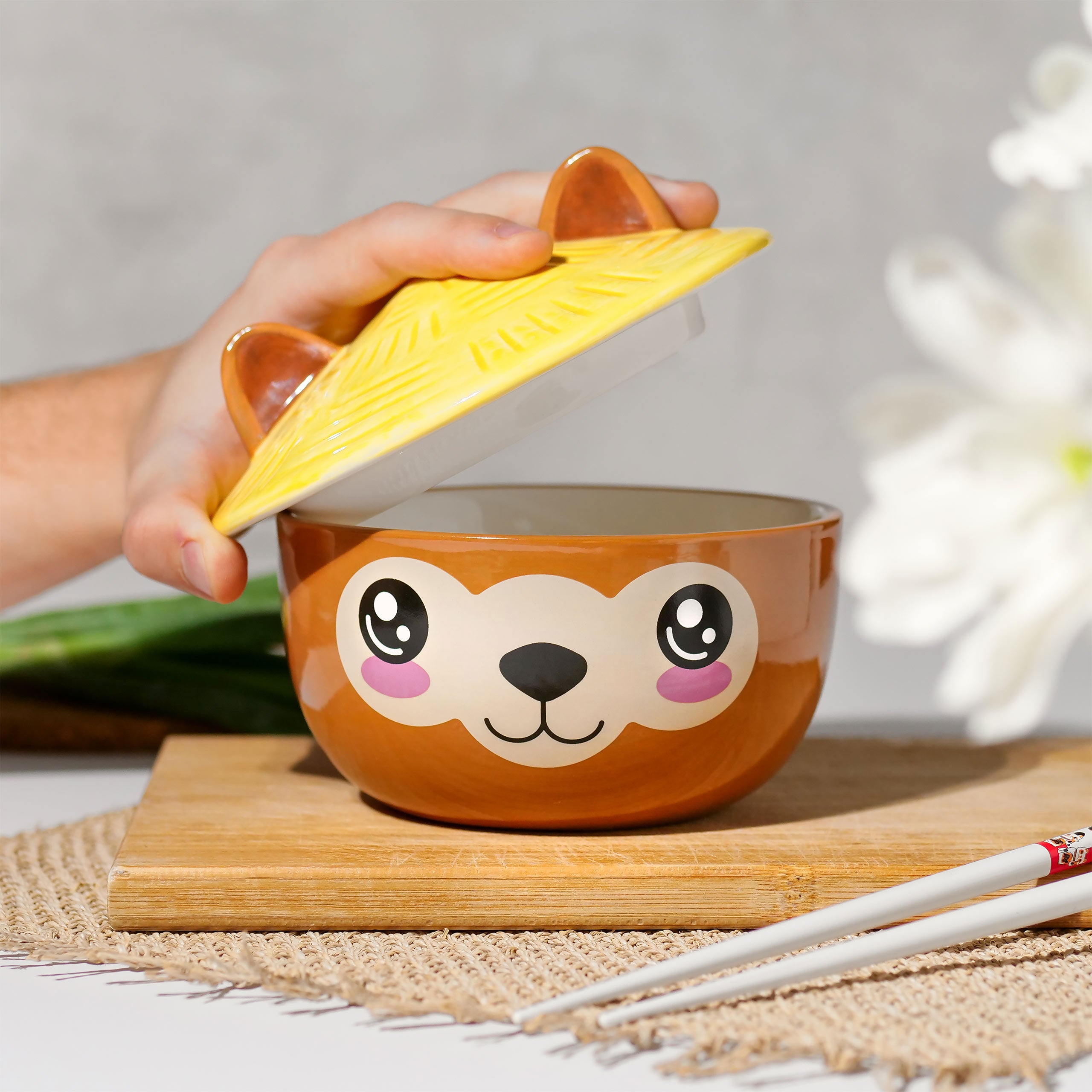 Productafbeelding Alpaca Kawaii Kom met deksel voor anime fans