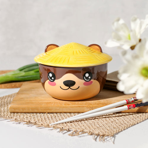 Productafbeelding Otter Kawaii Kom met Deksel voor Anime Fans