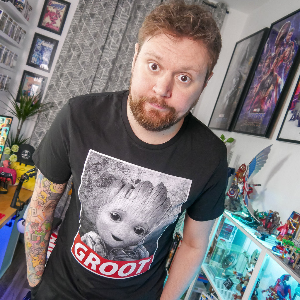 Productafbeelding Baby Groot T-shirt zwart - Marvel