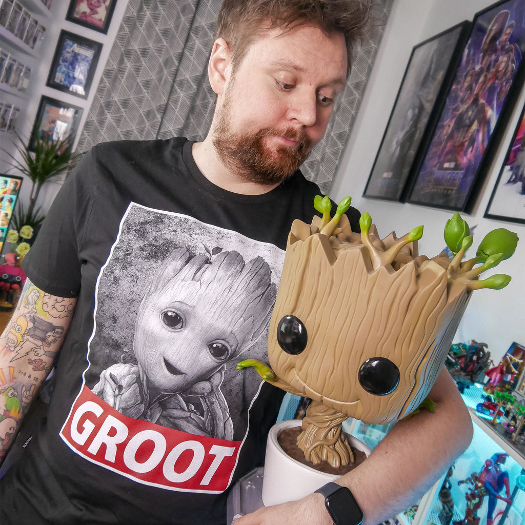 Productafbeelding Baby Groot T-shirt zwart - Marvel
