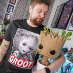 Productafbeelding Baby Groot T-shirt zwart - Marvel
