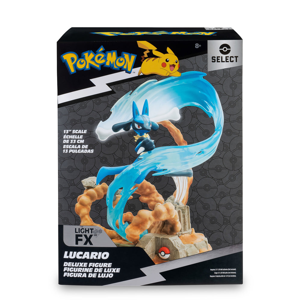 Productafbeelding Pokemon - Lucario Deluxe Standbeeld met Verlichtingsfunctie