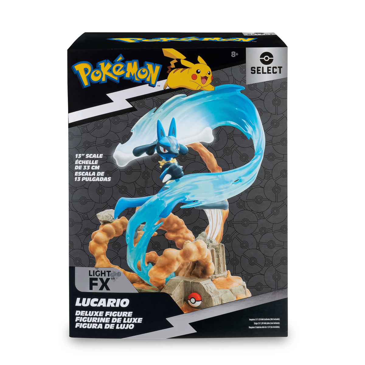 Productafbeelding Pokemon - Lucario Deluxe Standbeeld met Verlichtingsfunctie