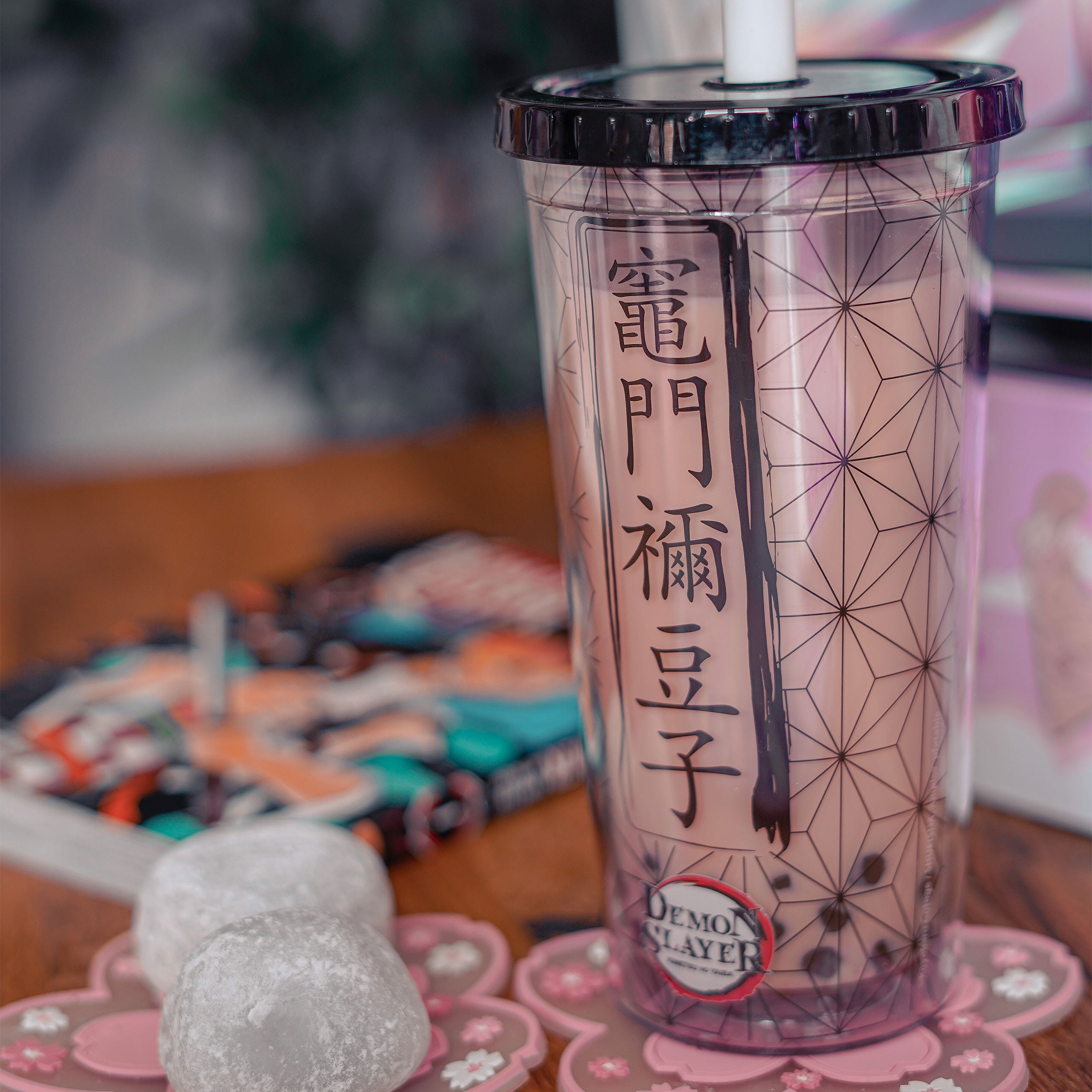 Productafbeelding Demon Slayer - Nezuko Kamado Drinkbeker met rietje
