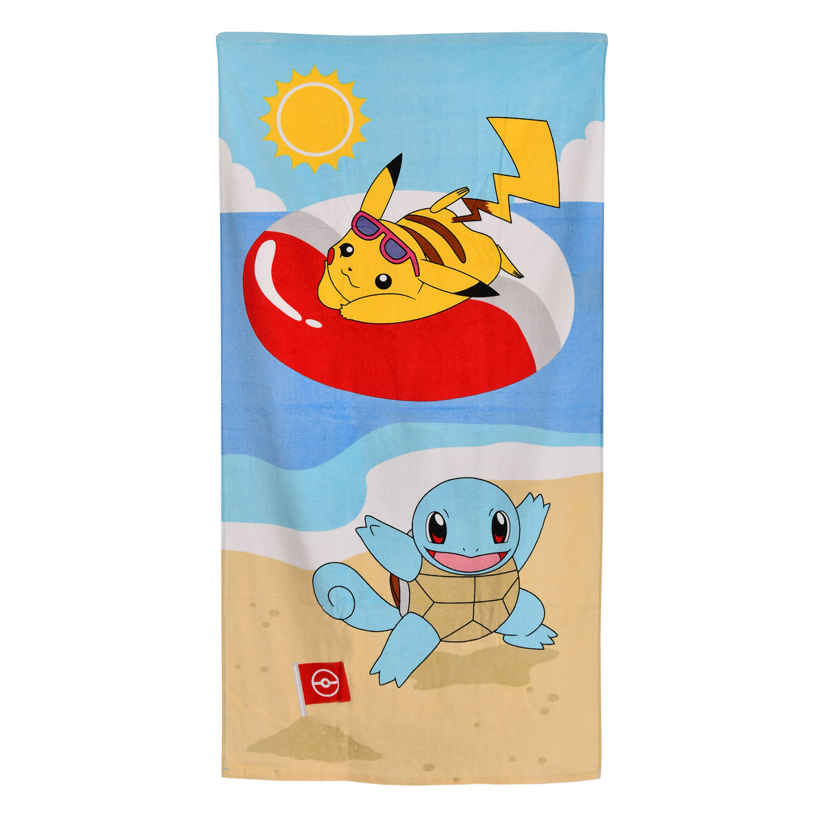 Productafbeelding Pokemon - Pikachu & Squirtle Badhanddoek