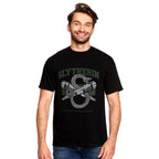 Productafbeelding Zwart Slytherin Quidditch College T-Shirt - Harry Potter