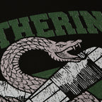 Productafbeelding Zwart Slytherin Quidditch College T-Shirt - Harry Potter