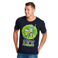 Productafbeelding Rick en Morty - Portal T-shirt blauw