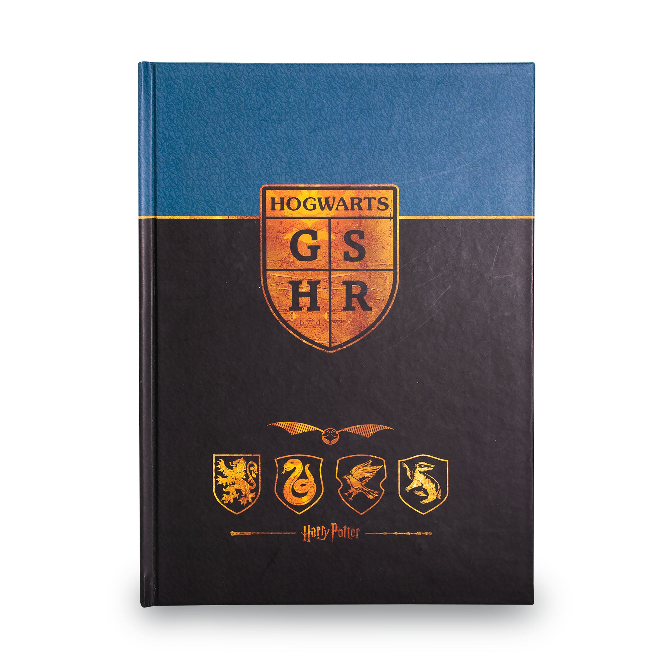 Productafbeelding Harry Potter - Hogwarts Huizen Wapenschrift A5