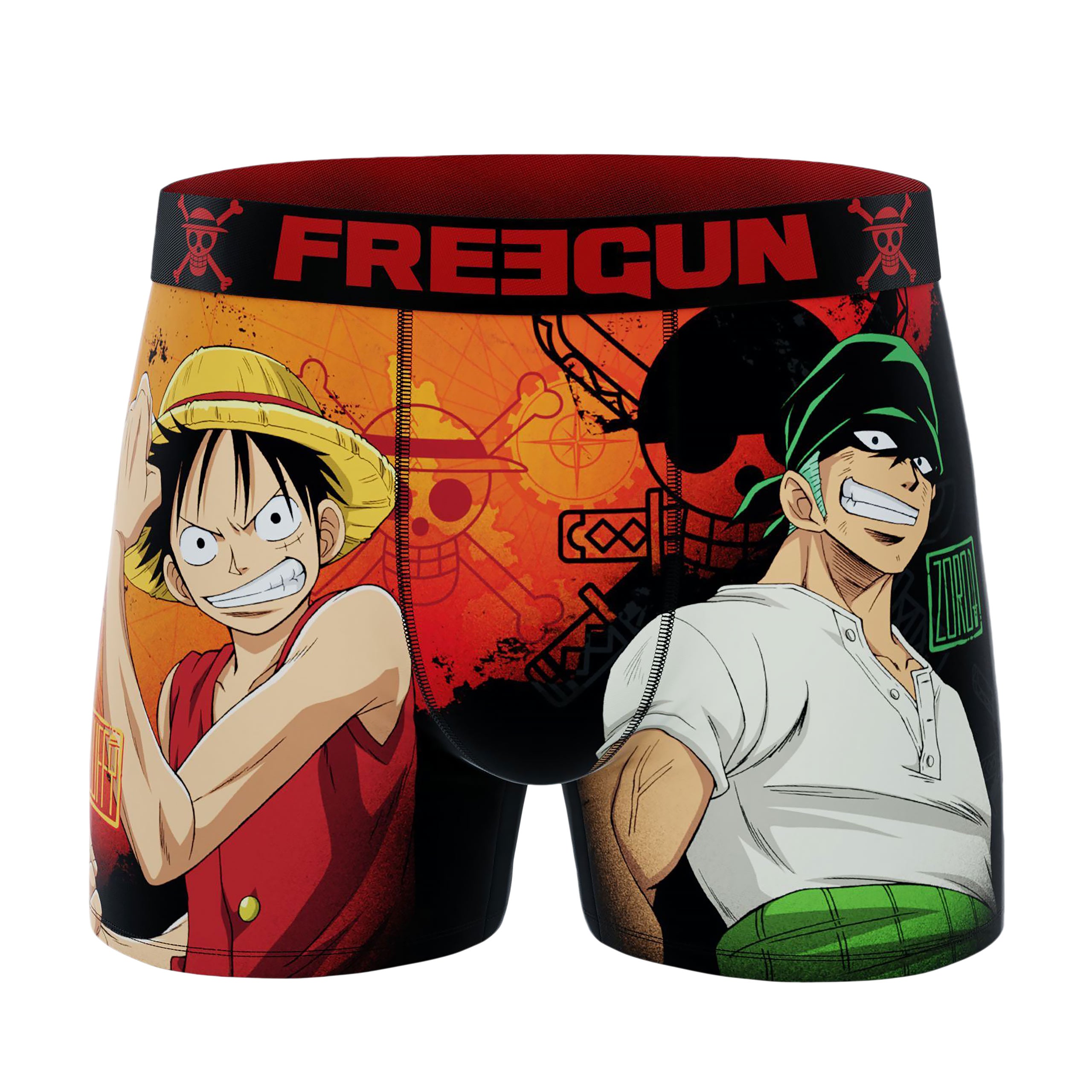 Productafbeelding One Piece - Luffy & Roronoa Zoro Freegun Boxershorts