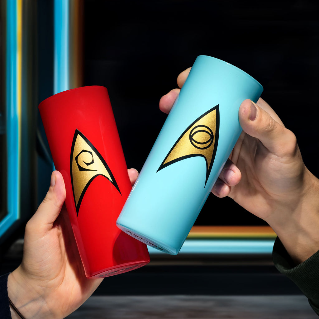 Productafbeelding Starfleet Badge Glazen 5-delige Set - Star Trek