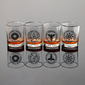 Productafbeelding Starfleet Academy Glazen set van 4 - Star Trek