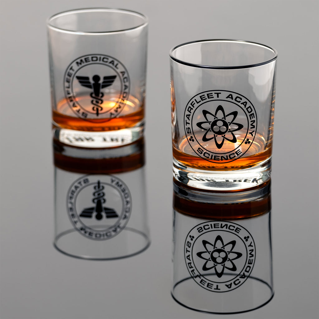 Productafbeelding Starfleet Academy Glazen set van 4 - Star Trek