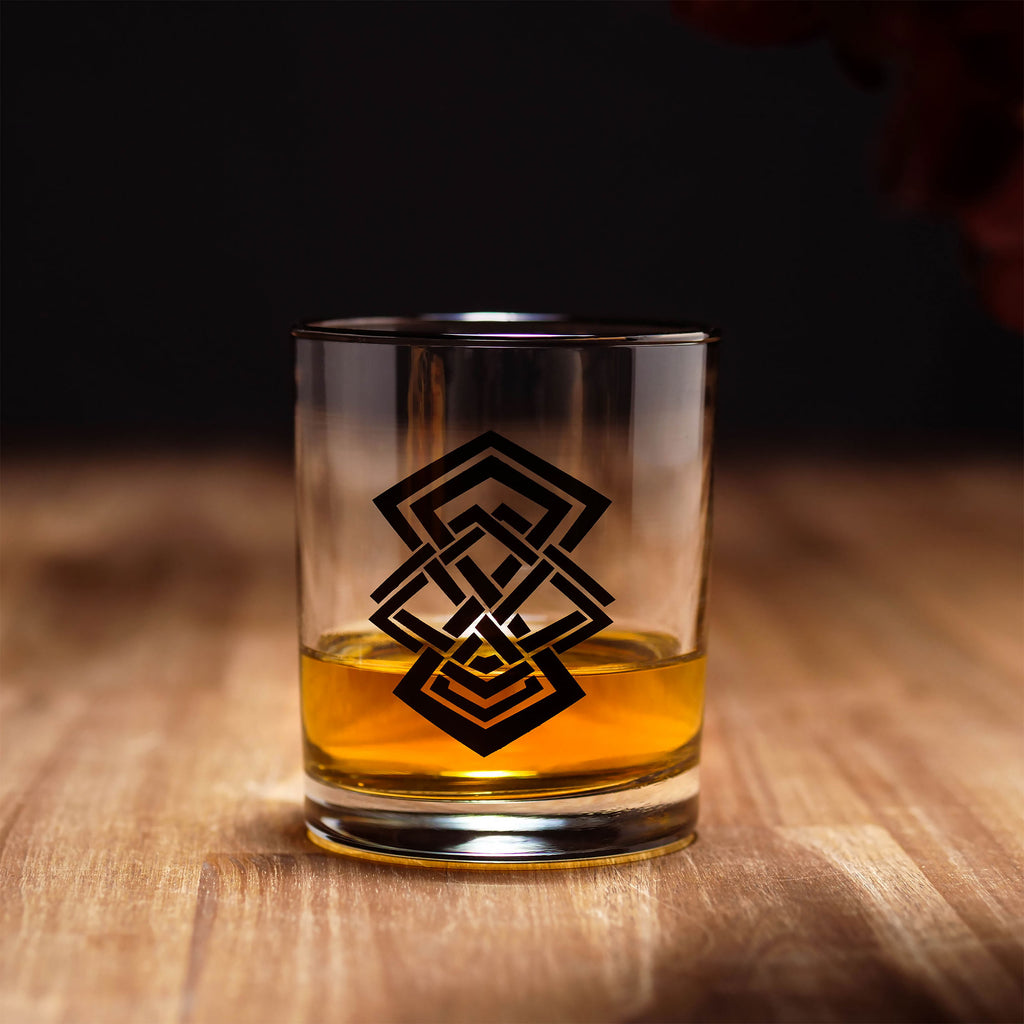 Productafbeelding Midden-aarde Symbool Glazen 4-delige Set - Lord of the Rings