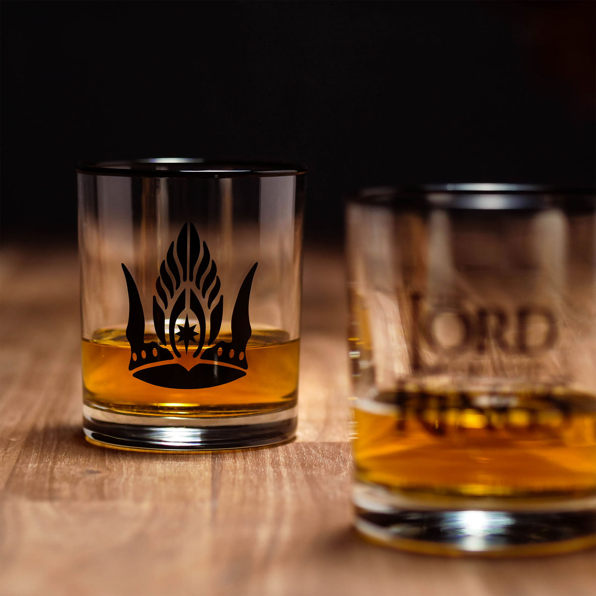 Productafbeelding Midden-aarde Symbool Glazen 4-delige Set - Lord of the Rings