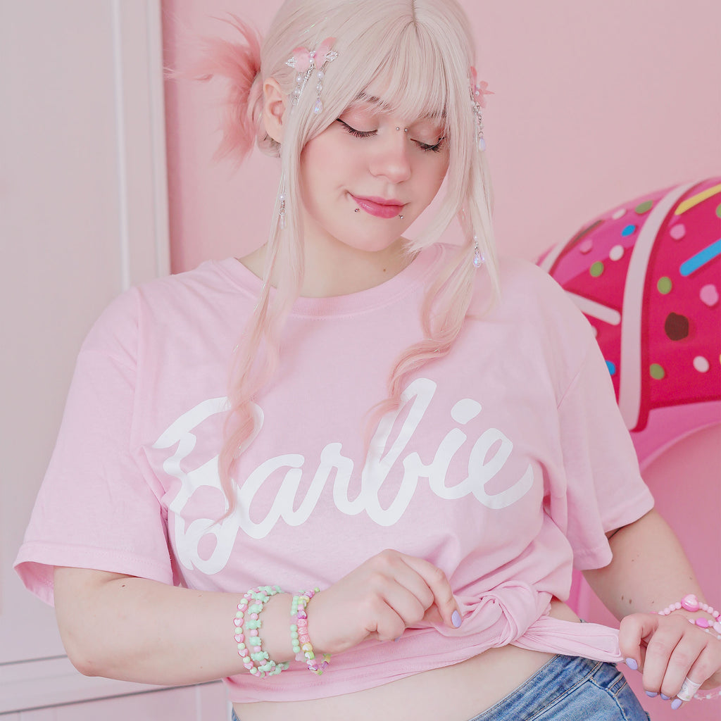 Productafbeelding Barbie - Logo T-shirt roze