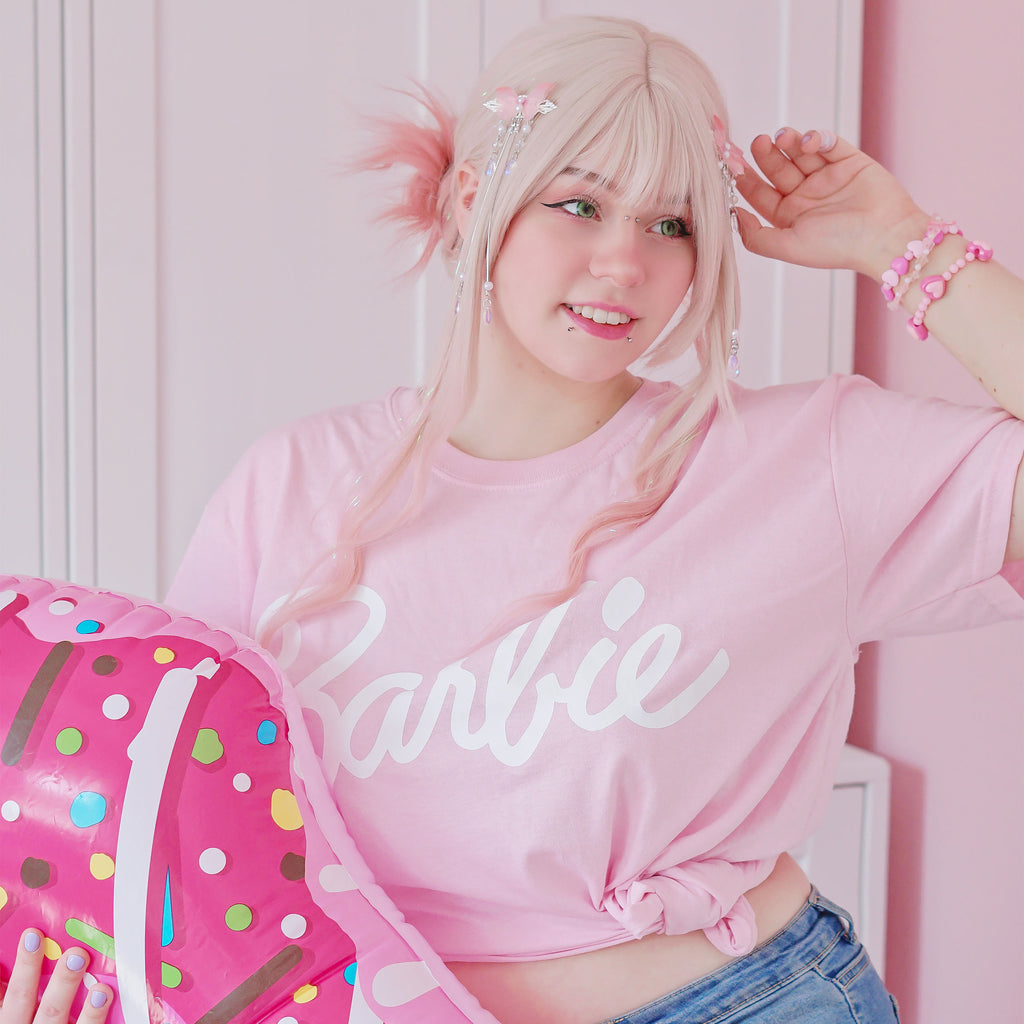 Productafbeelding Barbie - Logo T-shirt roze