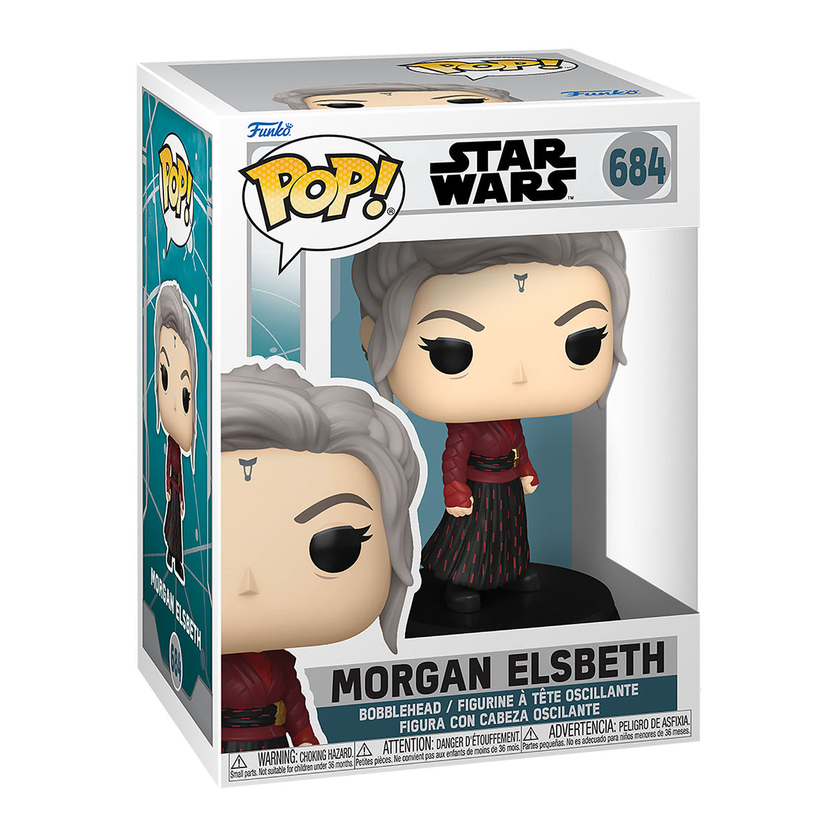 Productafbeelding Morgan Elsbeth Funko Pop Bobblehead Figuur - Star Wars Ahsoka