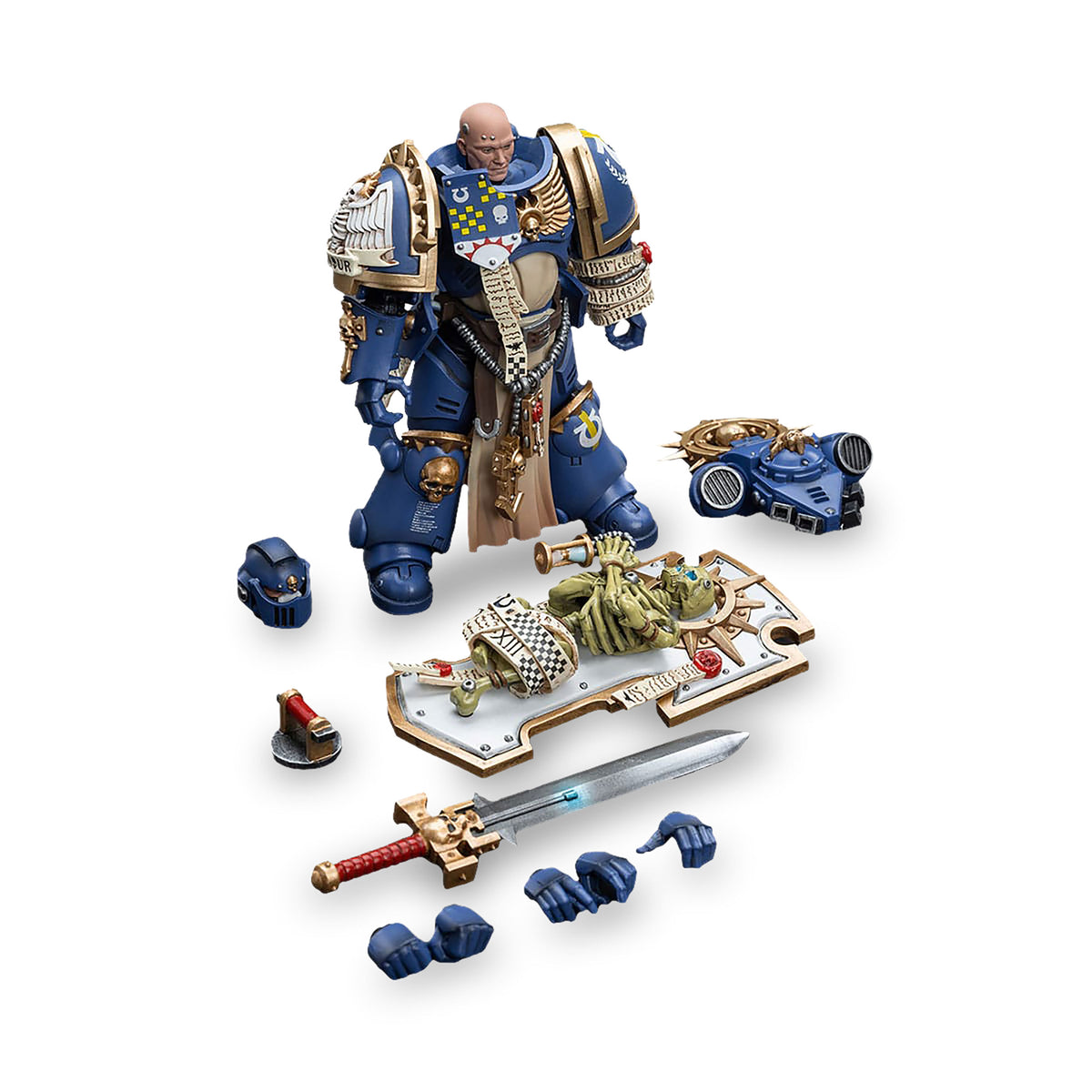 Productafbeelding Warhammer 40k - Ultramarines Primaris Kapitein Actiefiguur
