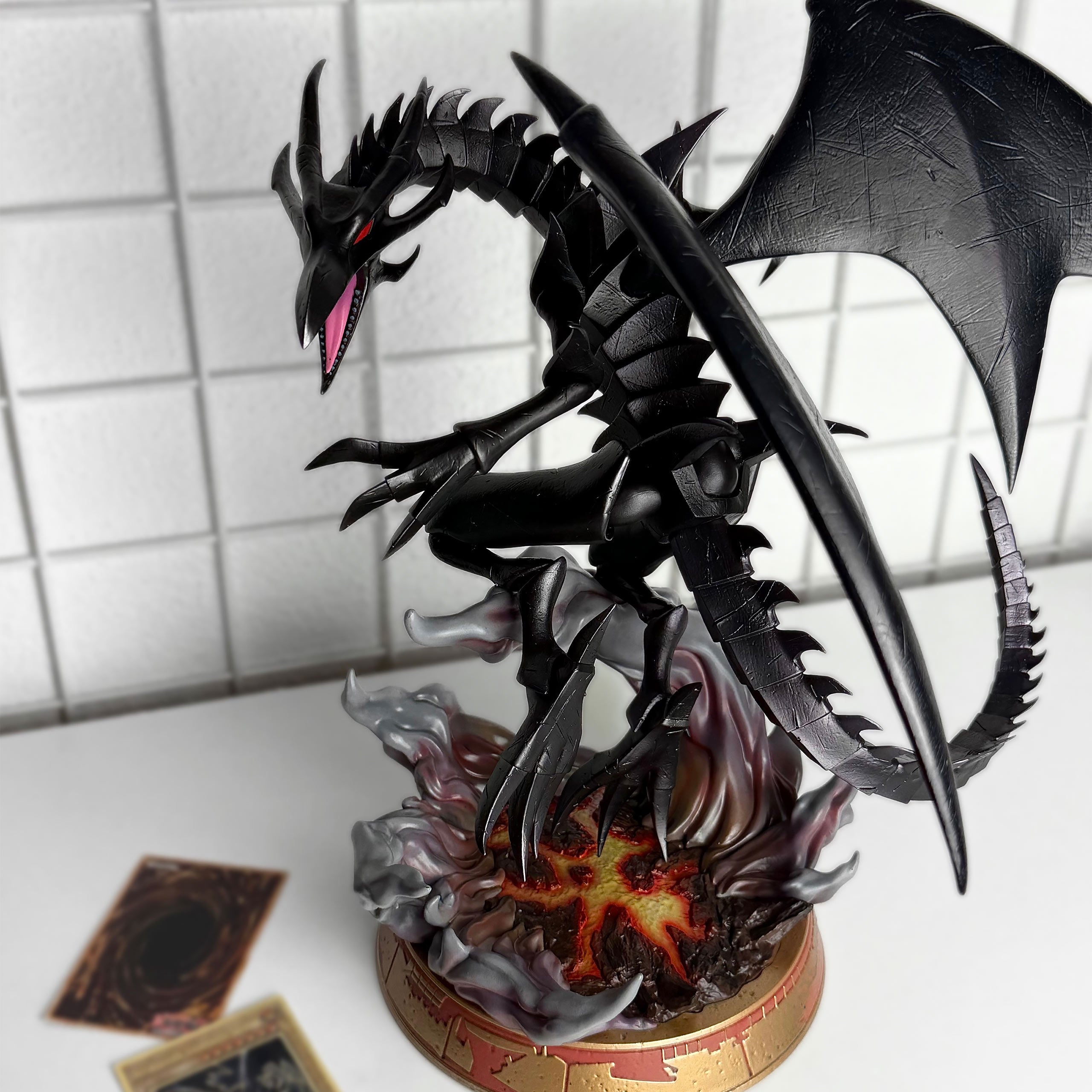 Productafbeelding Yu-Gi-Oh! - Rode Ogen B. Draak Zwarte Kleur Standbeeld