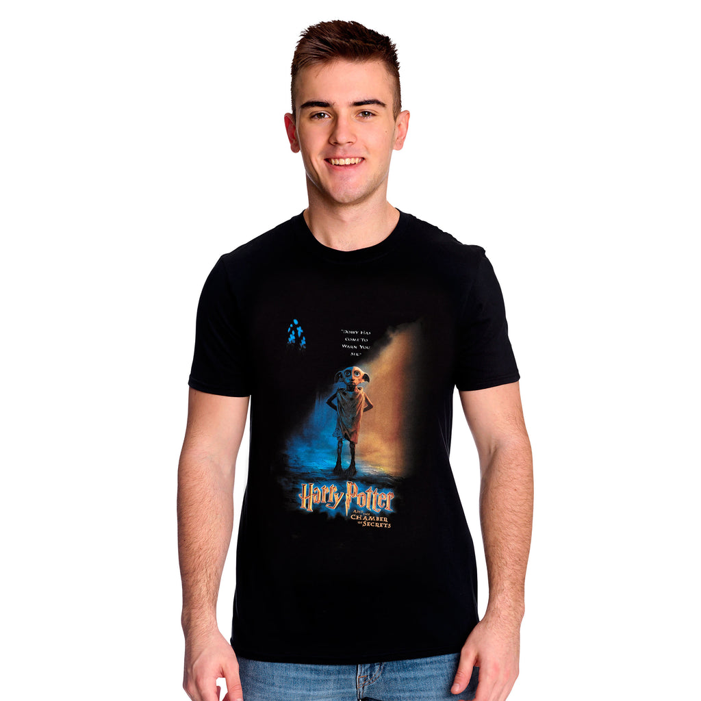 Productafbeelding Harry Potter - Dobby Poster T-Shirt Zwart
