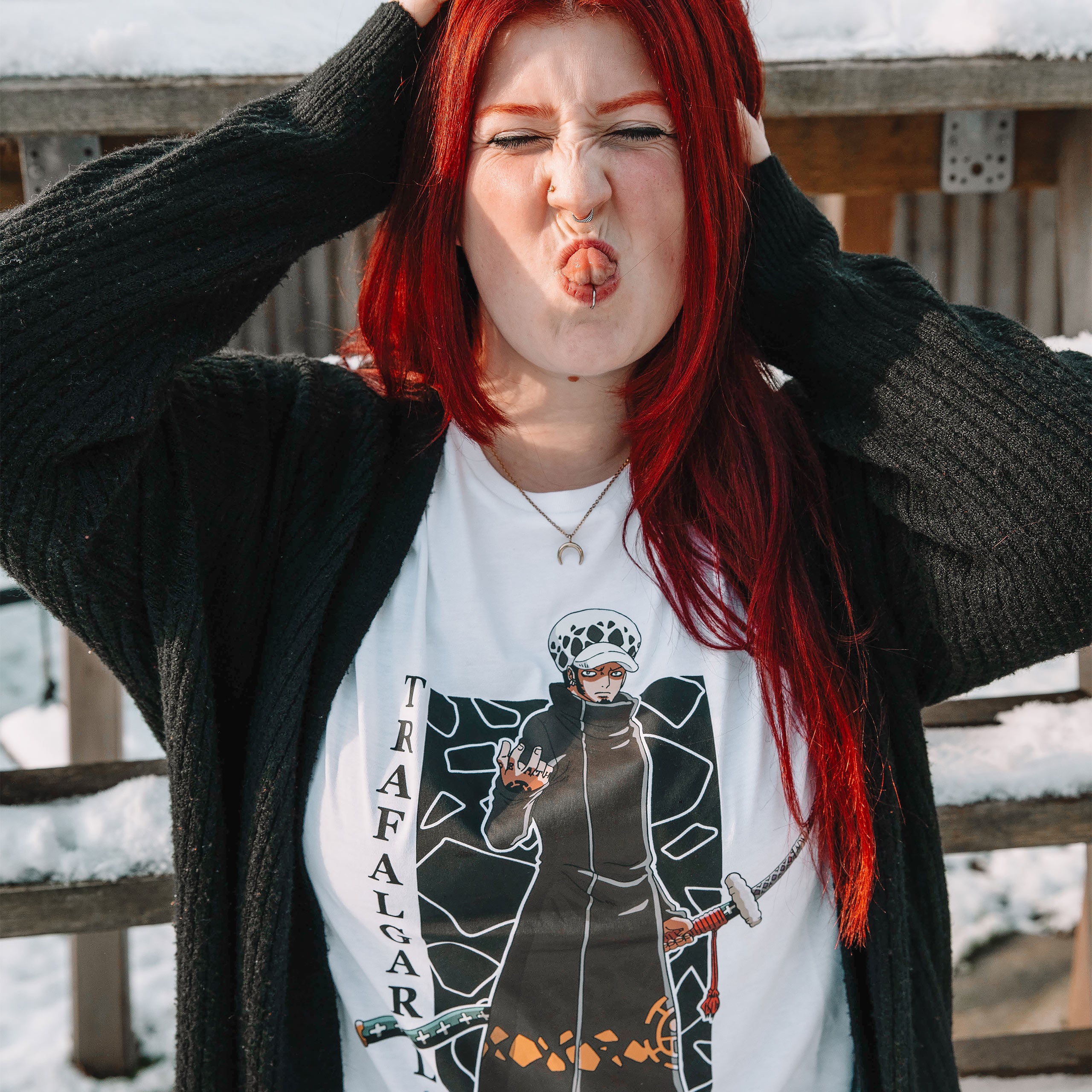 Productafbeelding One Piece - Trafalgar Law T-Shirt wit