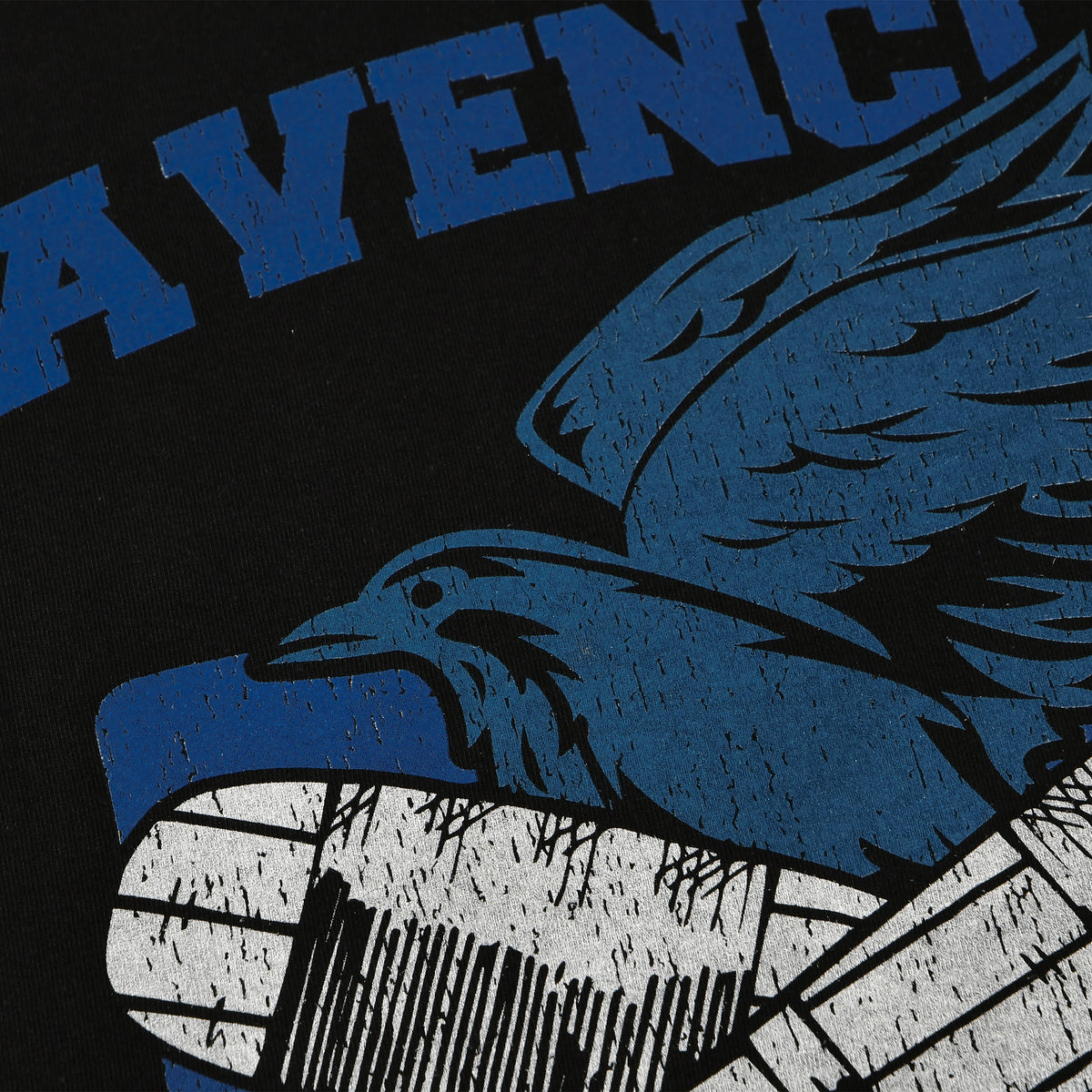 Productafbeelding Ravenclaw Quidditch College T-shirt Zwart - Harry Potter