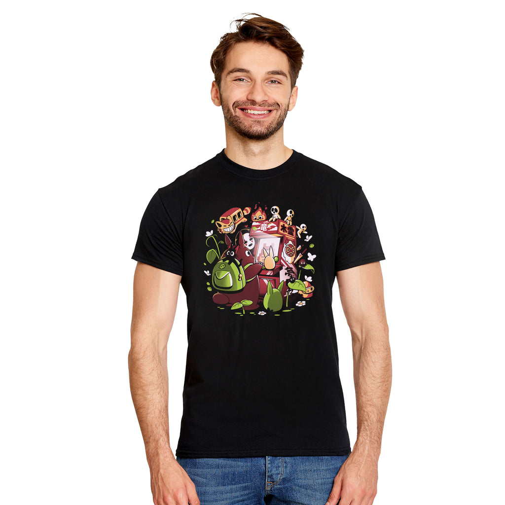 Productafbeelding Ilustrata - Ready Player Neighbor T-shirt zwart