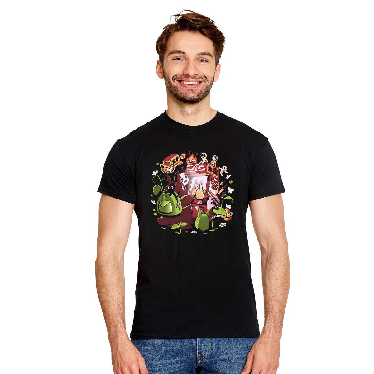 Productafbeelding Ilustrata - Ready Player Neighbor T-shirt zwart