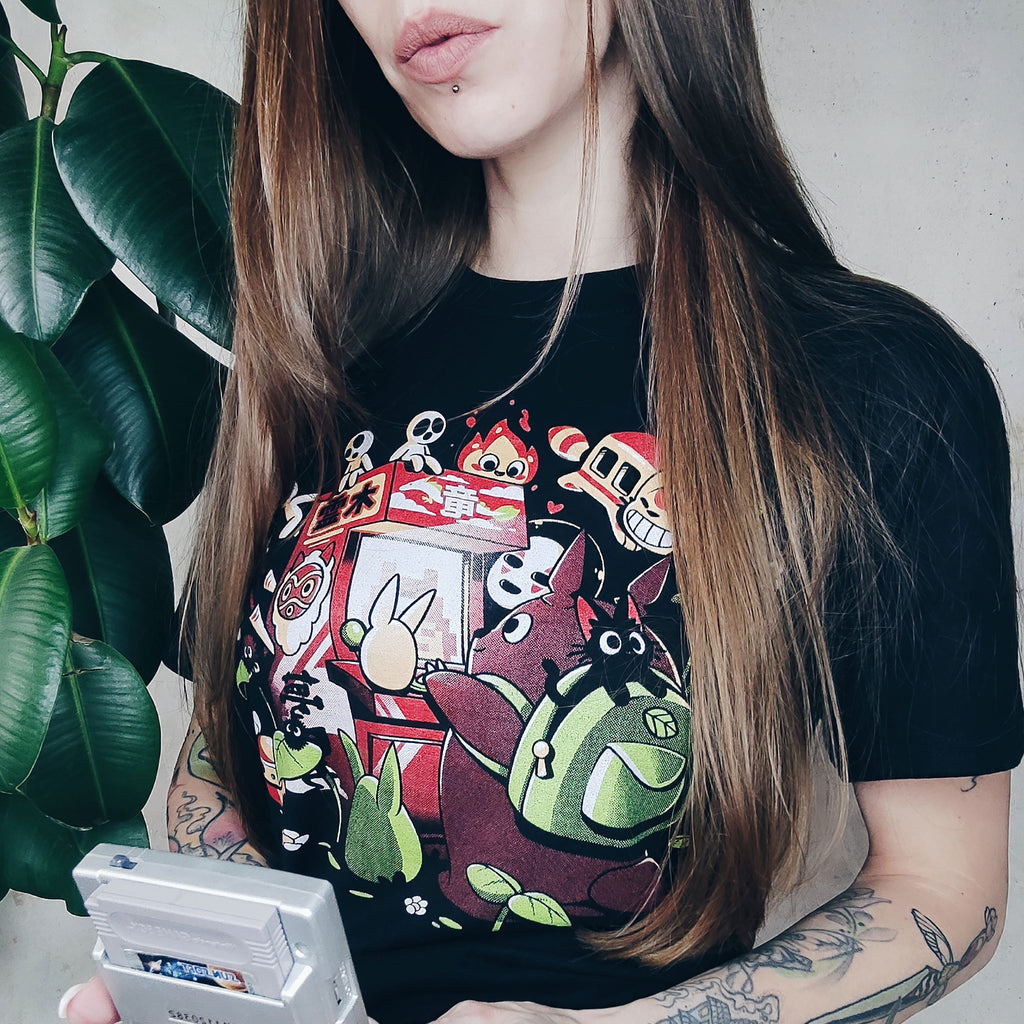 Productafbeelding Ilustrata - Ready Player Neighbor T-shirt zwart