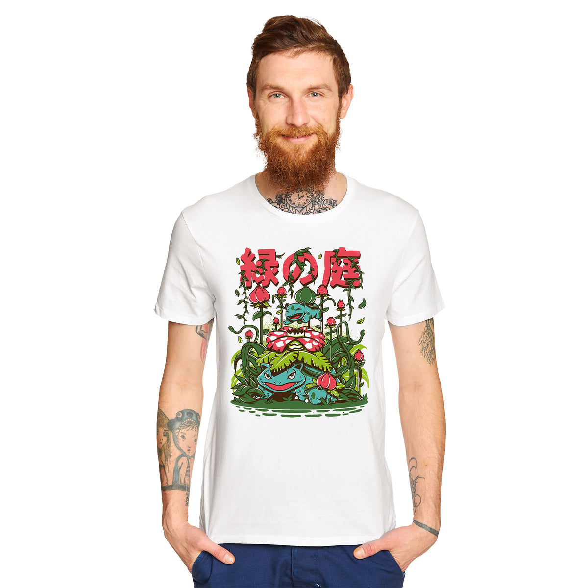 Productafbeelding Ilustrata - Secret Garden T-shirt wit