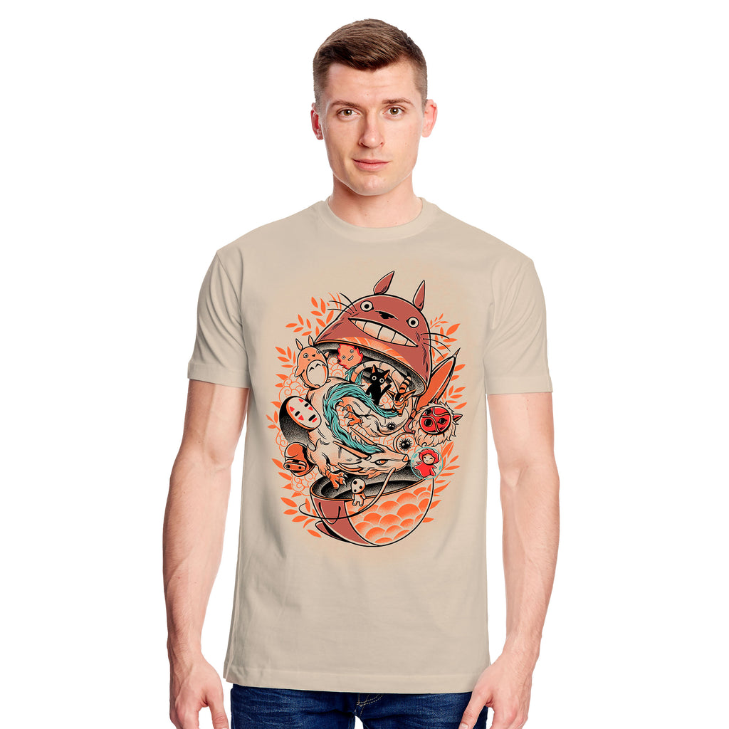Productafbeelding Ilustrata - My Neighbour Matrjoschka T-shirt beige