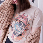 Productafbeelding Ilustrata - My Neighbour Matrjoschka T-shirt beige