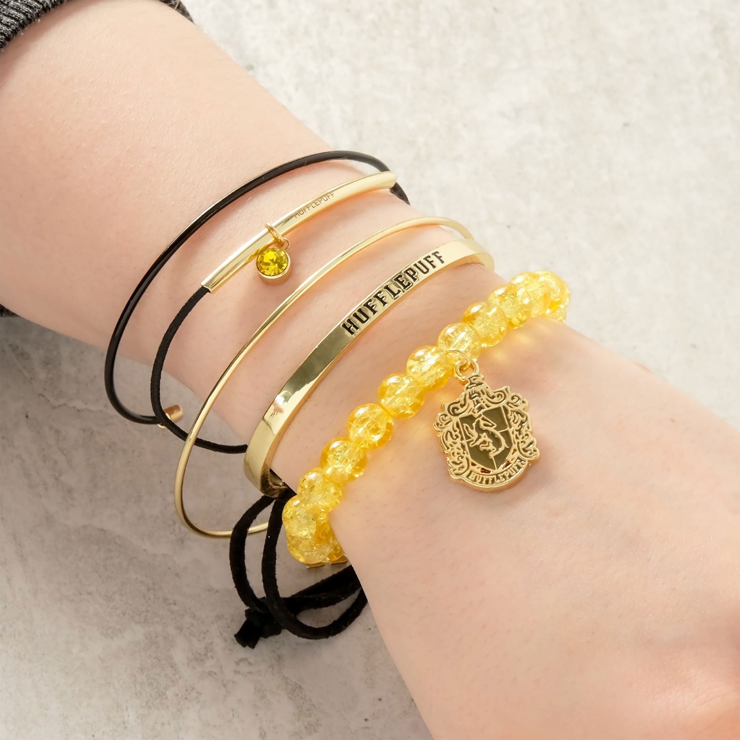 Productafbeelding Harry Potter - Huffelpuf Armbanden 5-delige Set